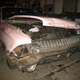 Image for article titled 1961 Cadillac Fleetwood Bashes Tire Wall At High Speed, Driver OK
